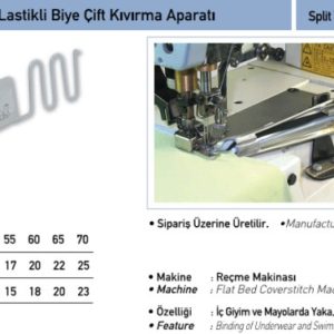 Приспособление UMA — 72 (окантователь в 4 сложения 30-8мм) с резинкой 6мм